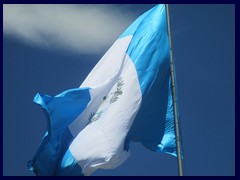 Plaza Mayor de la Constitución 20 - Guatemala flag
